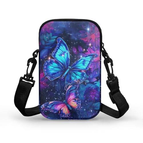 Small Crossbody Bags for Women Men Mini Messenger Bag with Pocket Adjustable Shoulder Strap2