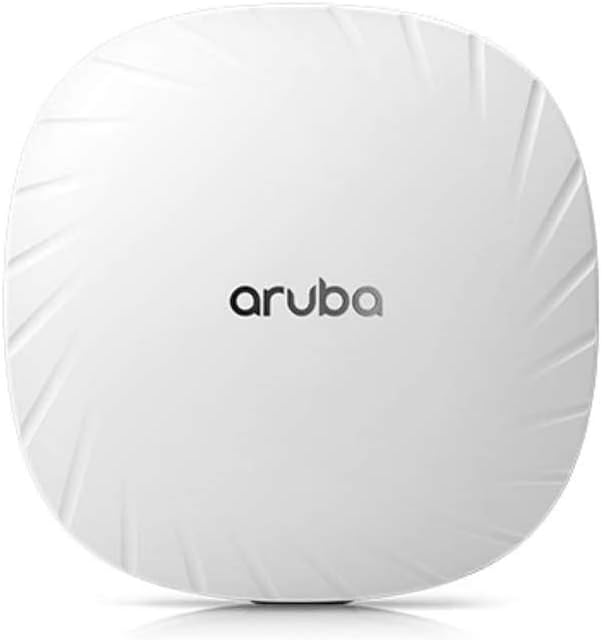 Hewlett Packard Enterprise HPE | Q9H63A | Aruba AP-515 (US) Dual Radio 4x4: 4 + 2x2: 2 802.11Ax (4.8Gbps in 5GHz 575Mbps in The 2.4GHz Band) Internal Antennas Unified Campus Ap Access Point