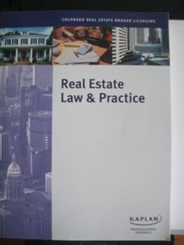 Paperback Real Estate Law & Practice (Colorado Real Estate Broker Licensing) Book