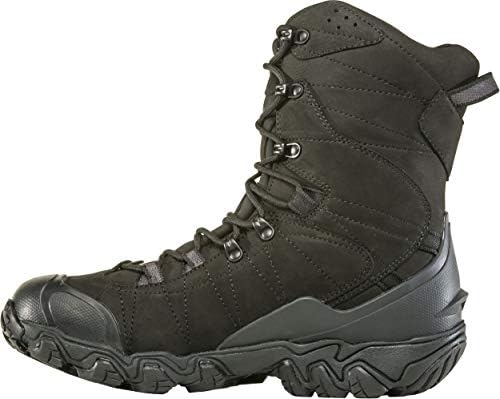 Oboz Bridger 10" Insulated B-Dry Hiking Boot - Men's Midnight Black 10