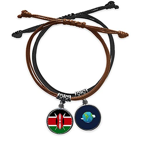 Pulsera Kenia bandera nacional un regalo cultural con identidad
