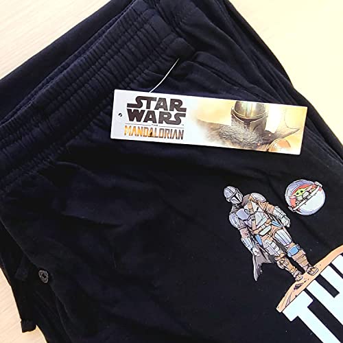 Starwars Mandalorian Bounty Hunter and Baby Yoda Lounge Pants2