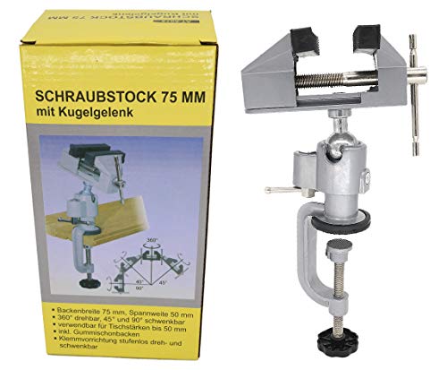 image for KEYHAO Bench vise table,Jewelry vise,Bench clamps,Swivel bench vise,Ta