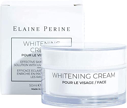 Whitening Cream Face - Aufhellungscreme Gesicht mit UV-Schutz für gleichmässigen Teint (50ml) von Elaine Perine™ | 𝗠𝗔𝗗𝗘 𝗜𝗡 𝗚𝗘𝗥𝗠𝗔𝗡𝗬 Cover