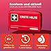 PURAHELP® Erste Hilfe Set Auto [DIN 13164] - Verbandskasten Auto StVO Konform für 2026 - KFZ Verbandskasten & Sanikasten - Kompaktes Notfallset für Fahrzeuge - Auto Verbandsset nach aktueller Norm