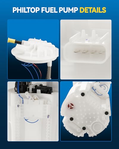 Image of PHILTOP FG1427 Electric Fuel Pump Assembly Fit for 2008 Ram 1500 3.7L V6 / 4.7L V8 / 5.7L V8, Replacement for SP7023M, P76765M, E7237M, SP7241M, FG0473, E7259M