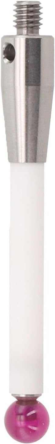 2Pack CMM Test Probe Stylus For Renishaw A-5000-3709 Touch Probes 50mm Ball Ceramic Stem（6mm Ball）