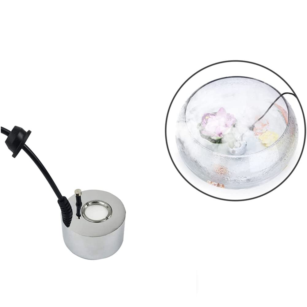 Mist Maker Fogger Ultradźwiękowy nawilżacz powietrza 3 szt. Głowice Atomizer Fontanna wodna Staw Mgła Atomizer Nawilżacz Powietrza UE Wtyczka