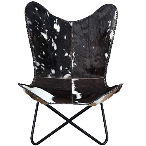 Butterfly Chair, Leather Chair, Unique Chair, Antique Chair, Vintage Chair, Draw