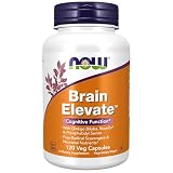 NOW Foods Supplements, Brain Elevate™, Featuring Ginkgo Biloba, RoseOx® and Phosphatidyl Serine, 120 Veg Capsules