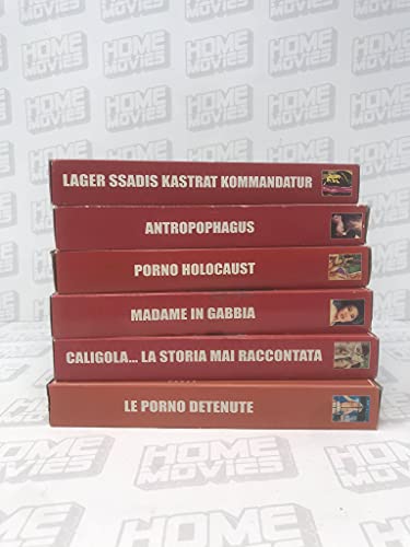  Lotto 6 VHS cinema horror erotico italiano, ottime condizioni