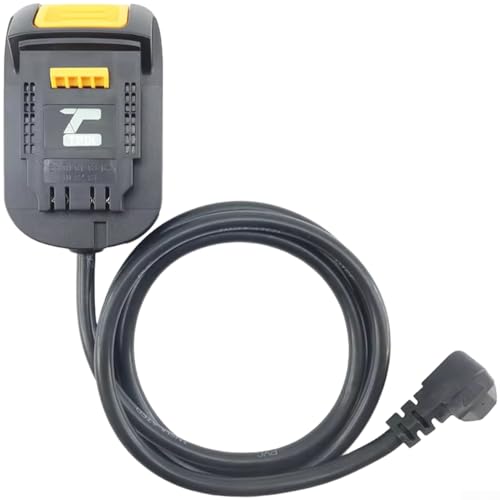 1 cavo adattatore per batteria da 5 metri per marca A con PER DEWALT e PER BOSCH Compatibile con trapani, seghe, smerigliatrici e tosaerba agli ioni di litio da 18 V (A)