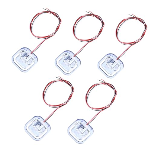LALADEFIEE 5 piezas Sensor de Presión para Báscula Corporal Electrónica Celda de Carga de Puente Kit de Unidades para Balanzas Humanas y Equipos de Pesaje Microelectrónicos Color Aleatorio LALADEFIEE 5 piezas Sensor de Presión para Báscula Corporal Electrónica Celda de Carga de Puente Kit de Unidades para Balanzas Humanas y Equipos de Pesaje Microelectrónicos Color Aleatorio