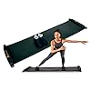 BuddyHit Slide Board - Home Gym Equipment for Workout and Balance Cardio Exercise- Fitness Deluxe Edition with Lycra Gloves and Shoe covers - 7.5 Feet Made in Taiwan