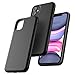 Produktbild TOCOL für iPhone 11 Hülle Silikon, Stoßfest Anti-Rutsch Anti-Fingerabdruck Kratzfest Handyhülle für iPhone 11 Case, Schwarz