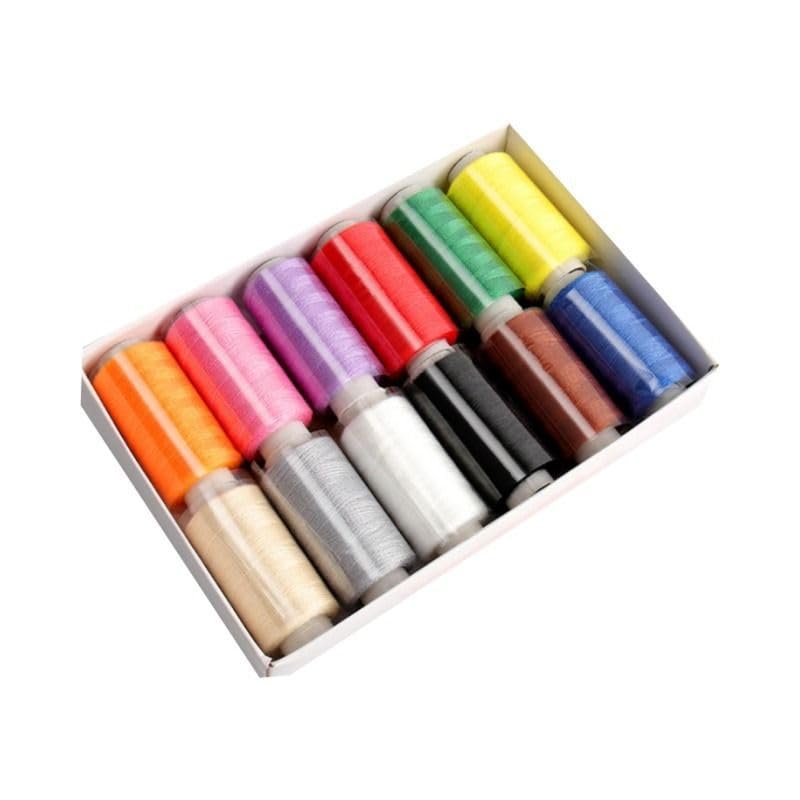 Set de hilo para coser de 12 colores miniatura 2