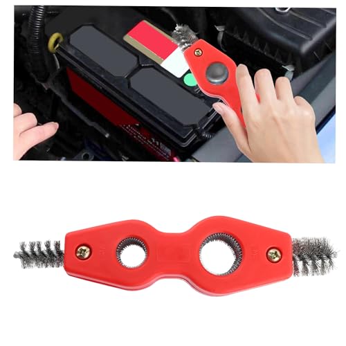 Stacool Multi-Purpose 4-In-1 Car Battery Terminal Cleaner,Stainless Steels Battery Post Cleaner for...