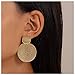 Cimenexe Punk Geschnitzt Scheibe Ohrstecker Ohrringe Gold Gehämmert Münze Tropfen Ohrringe Erhöht Texturiert Scheibe Ohrringe Texturiert Kreis Baumelnden Ohrringe Schmuck Für Frauen Und Mädchen Gold günstig Kaufen-Cimenexe Punk Geschnitzt Scheibe Ohrstecker Ohrringe Gold Gehämmert Münze Tropfen Ohrringe Erhöht Texturiert Scheibe Ohrringe Texturiert Kreis Baumelnden Ohrringe Schmuck Für Frauen Und Mädchen