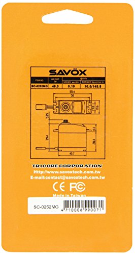 Savox Sc-0252Mg Metal Gear Standard Digital Servo #TOP1