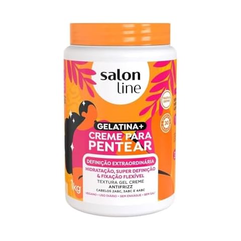 Salon Line - Linha Creme para Pentear - Gelatina Definicao Extraordinaria 1000 Gr - (Combing Cream - Extraordinary Definition Gelatin Net 35.27 Oz) Cover