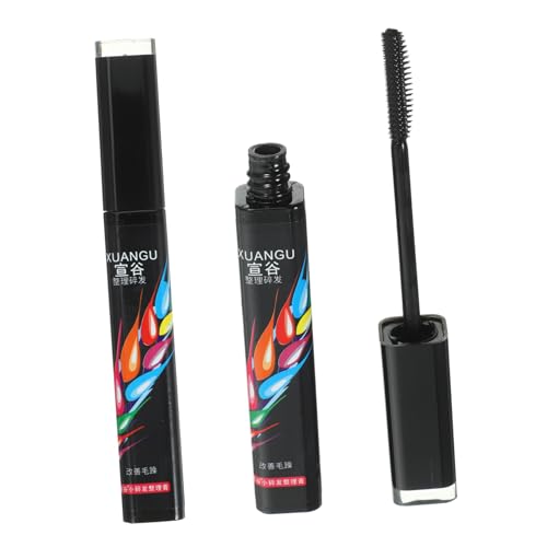 2 Piezas crema fijadora del cabello cuchillo de talla de etiqueta crema para el acabado del cabello crema para modelar el cabello crema para el cabello para mujeres Black FRCOLOR