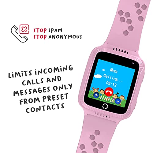 Smartwatch Celly Kidswatch, Rosa - 6