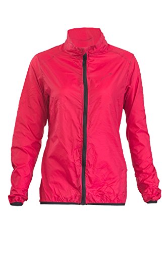 Crivit Sports® Damen Funktionsjacke - Wasserabweisend & Atmungsaktiv - Ultraleicht (S [36/38], Rot) Cover