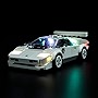 Kyglaring LED Lighting Kit Only Lights Set Designed for Lego Lamborghini Countach 76908 Model Building Kit - Without Lego Set (Classic Version)