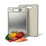 Tabla cortar cocina antideslizante y estable Gracias a su base antideslizante, esta tabla cortar cocina se mantiene firme sobre la encimera. Permite cortar, picar o filetear con mayor estabilidad y precisión, reduciendo movimientos indeseados durante el uso.
