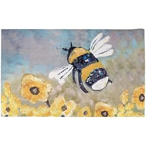 Primitives by Kathy Bumblebee Rug Primitives by Kathy Bumblebee Rug