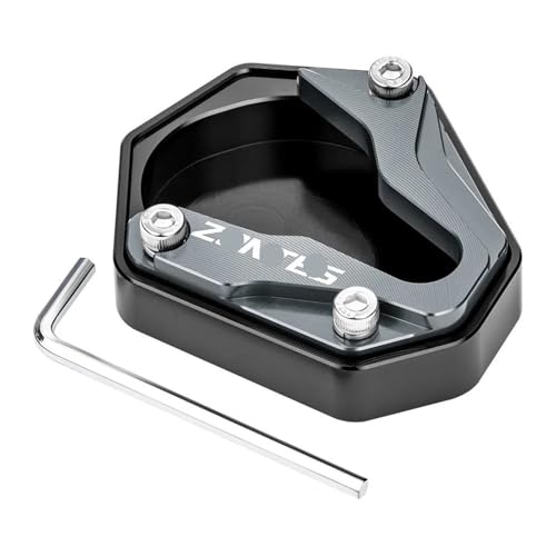 Plaque support extension de béquille moto pour éviter les chutes 350D 368M