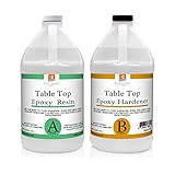 TABLE TOP EPOXY RESIN CRYSTAL CLEAR 1 Gallon Kit. FOR SUPER GLOSS COATING