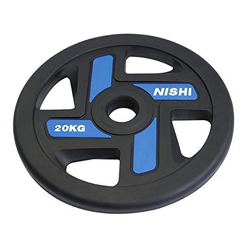 NISHI ラバートレーニングプレート 20kg ② Amazon | NISHI(ニシ・スポーツ) BSラバープレート50 20kg NT2883