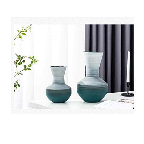 Vase fleur design céramique stable pour table basse salon - 7
