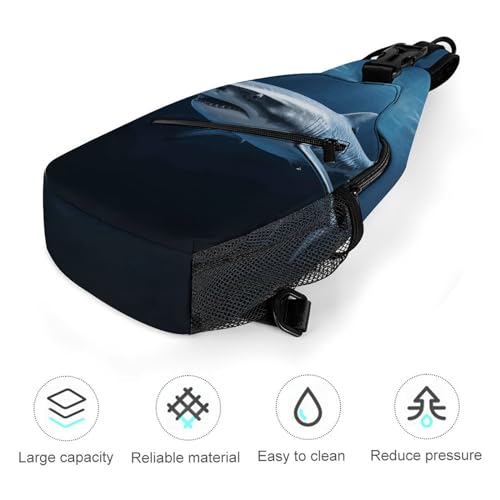 Bolso bandolera sport casual para senderismo 38x20 cm miniatura 5