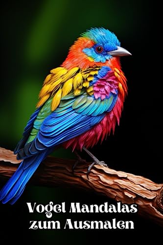Vogel Mandalas zum Ausmalen
