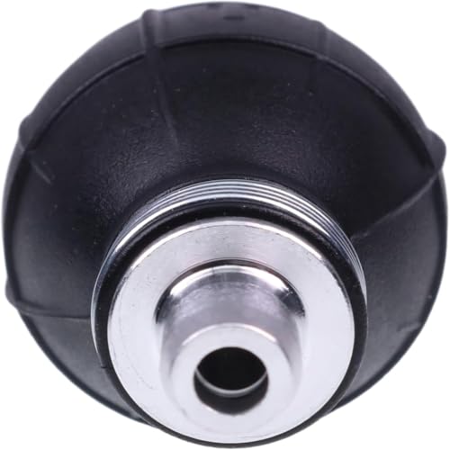 Voarge Pompa paliwowa, gumowa i aluminiowa pompa paliwowa, przewód pompy paliwowej z ręcznym podkładem, do samochodu, łodzi, akcesoria zewnętrzne (8 mm)