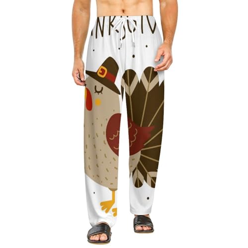 Vêtements de nuit femme long Dindon : le pantalon de détente doux anti-stress