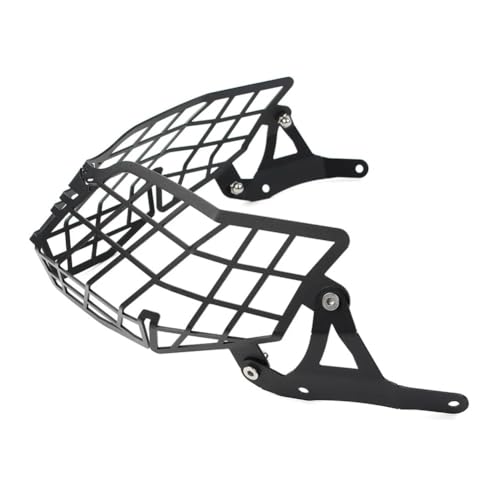 Protecteur cache phare grille moto en acier résistant TRK502