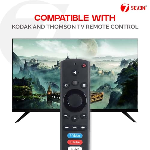 Image of 7SEVEN Compatible with Thomson 9A Series Tv Remote Control Suitable for 32PATH0011 40PATH7777 43PATH0009 43PATH4545BL Part Number Model's Only - No Voice Command, Plug & Play Control