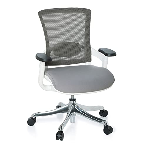 Preisvergleich Produktbild hjh OFFICE High End Bürostuhl Skate Style Stoff Grau
