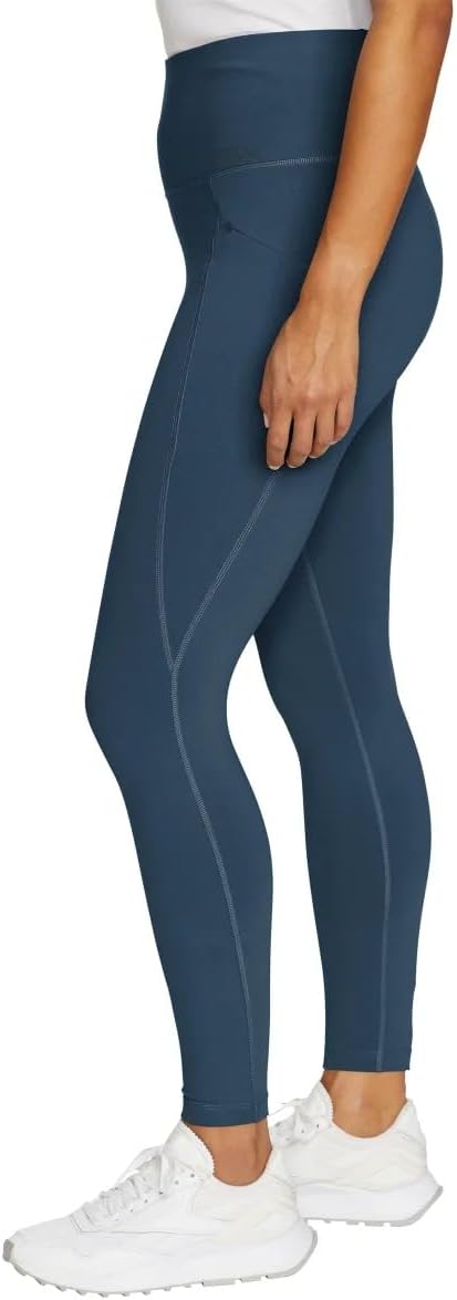 Eddie Bauer Women's Comfort Stretch Moisture Wicking Trail Legging Tight with Pockets - Image 2