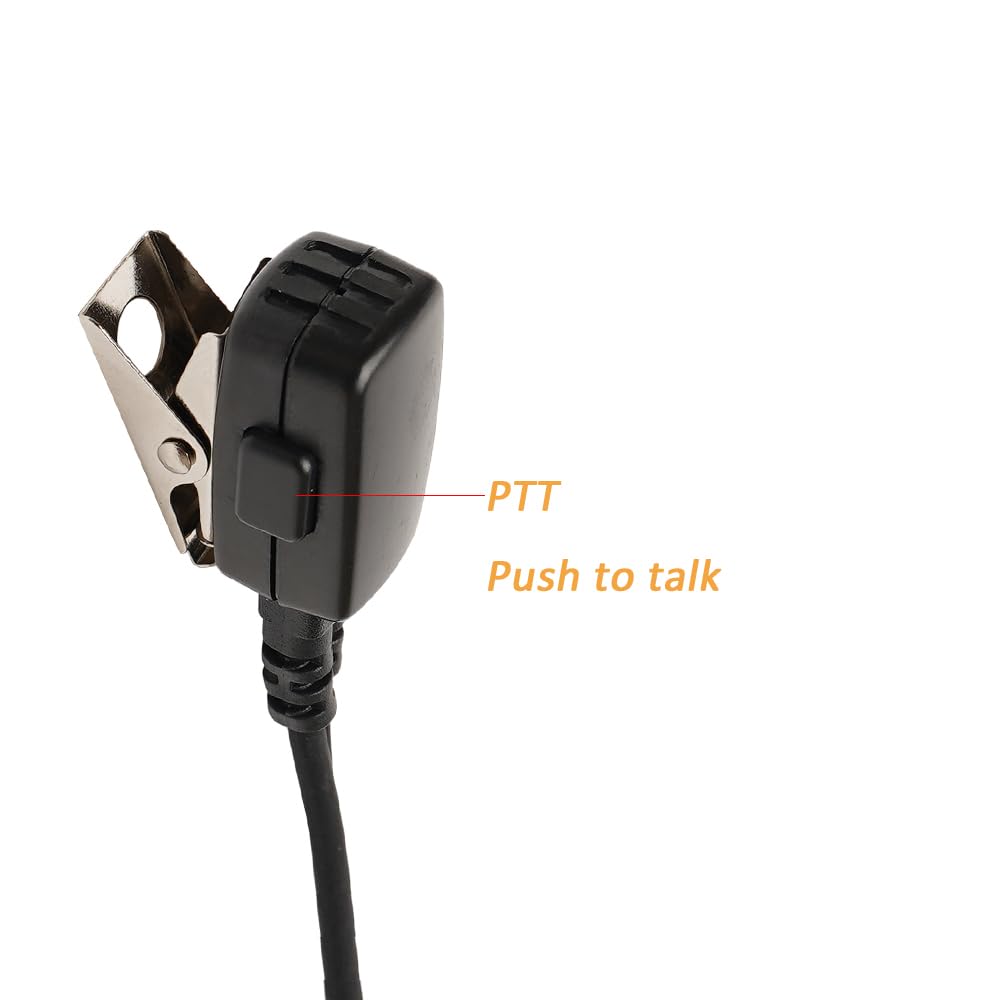 Auriculares en forma de G compatibles con Motorola XPR3500, XPR3500e, XPR3300, XPR3300e, paquete de 10