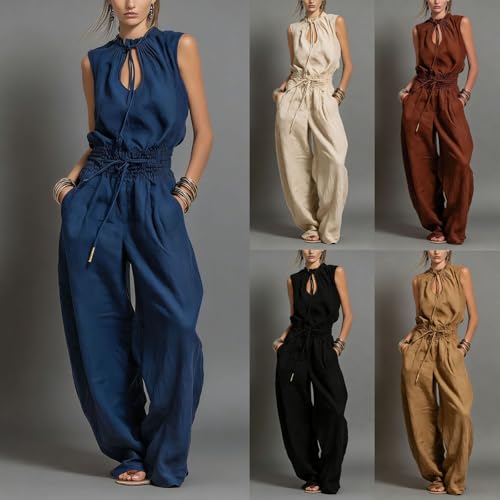Overol elegante para mujer de estilo bohemio e ideal para fiestas y días de verano 7