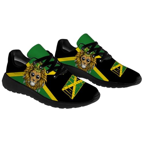 Generic Jamaican Flag Shoes for Men Women Lightweight Comfort Running Tennis Walking Sneakers4