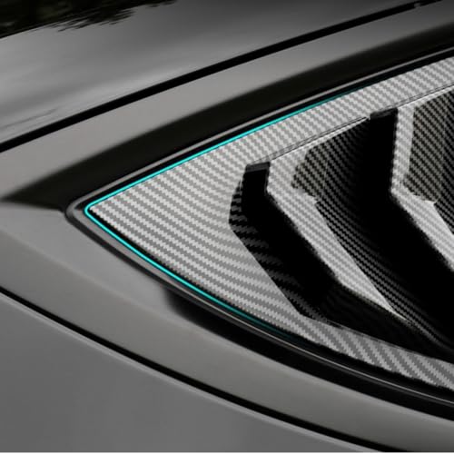 Couvercle garniture persienne noir pour protéger le triangle Tesla - 5