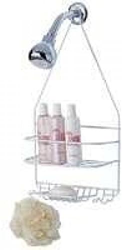 Homebasix SS-SC-25-PE-3L Small Shower Caddy, White image 2