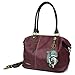 CHALA Laser Cut Crossbody Shoulder bag Tote Bag Faux Leather Plum
