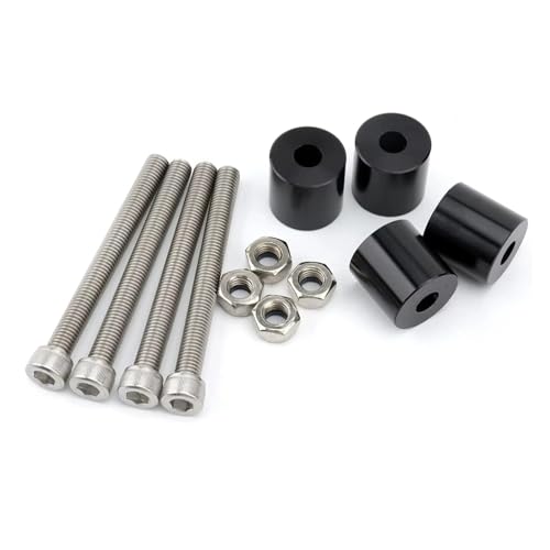 Adaptateurs supports d'extension guidon en alu CNC pour Suzuki GSXR1300