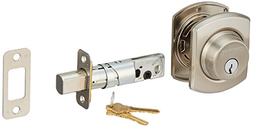 80% Off Discount Schlage Lock Company B60GRW619 Single Cylinder Grade 1 Deadbolt with Decorative Greenwich Rose, Satin Nickel 🔥 Schlage Lock Company B60GRW619 Single Cylinder Grade 1 Deadbolt with Decorative Greenwich Rose, Satin Nickel